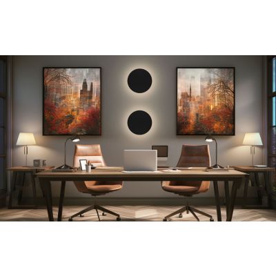 Lampa elewacyjna kinkiet PIATTA 18W ciepła/neutralna/zimna biel IP44 SZARY SLI003044CCT_PW SPECTRUM (SLI003044CCT_PW)